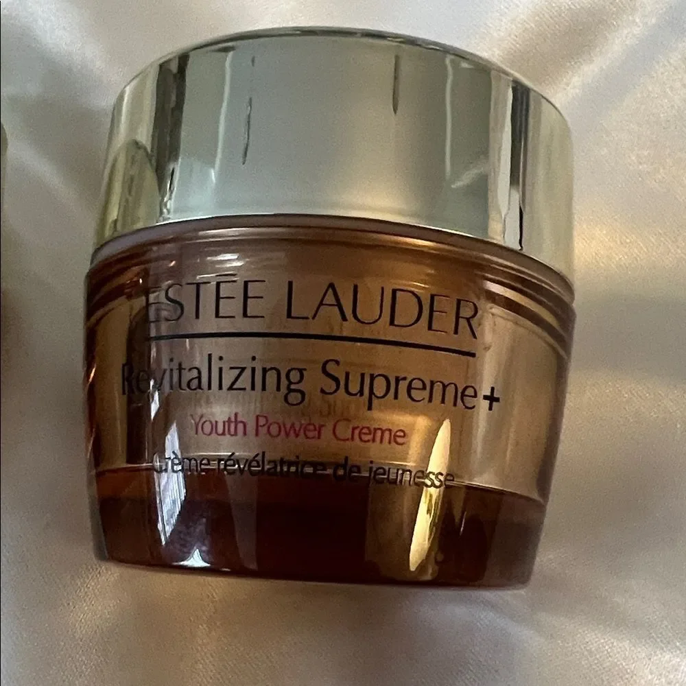 Estée Lauder Gold Revitalizing Supreme + Youth Power Creme Set of 2 - .5 Oz each - Picture 2 of 7